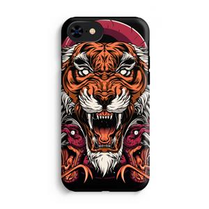 CaseCompany Tiger and Rattlesnakes: iPhone 8 Tough Case