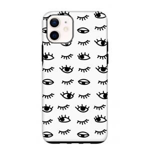 CaseCompany Eye pattern #2: iPhone 12 mini Tough Case