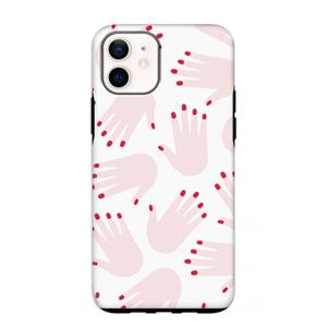 CaseCompany Hands pink: iPhone 12 mini Tough Case
