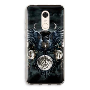 CaseCompany Sinister Wings: Xiaomi Redmi 5 Transparant Hoesje