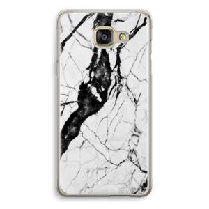 CaseCompany Witte marmer 2: Samsung Galaxy A5 (2016) Transparant Hoesje
