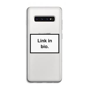 CaseCompany Link in bio: Samsung Galaxy S10 4G Transparant Hoesje