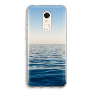 CaseCompany Water horizon: Xiaomi Redmi 5 Transparant Hoesje