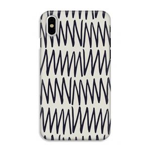 CaseCompany Marrakech Zigzag: iPhone XS Tough Case