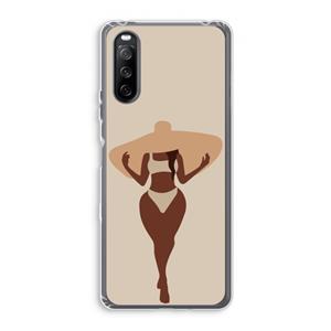 CaseCompany Let's get salty: Sony Xperia 10 III Transparant Hoesje