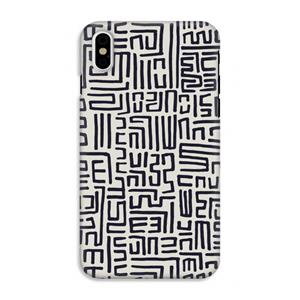 CaseCompany Moroccan Print: iPhone XS Tough Case