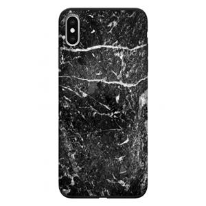 CaseCompany Zwart marmer: iPhone XS Max Tough Case