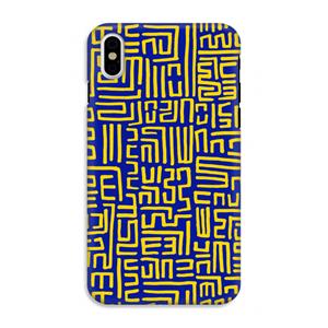 CaseCompany Majorelle Blue Print: iPhone XS Tough Case