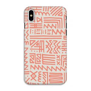 CaseCompany Marrakech Pink: iPhone XS Tough Case