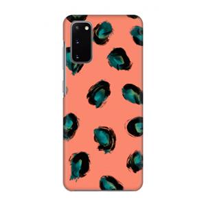 CaseCompany Pink Cheetah: Volledig geprint Samsung Galaxy S20 Hoesje