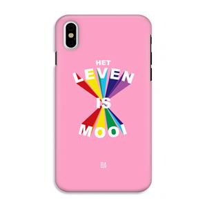 CaseCompany Het Leven Is Mooi: iPhone XS Tough Case