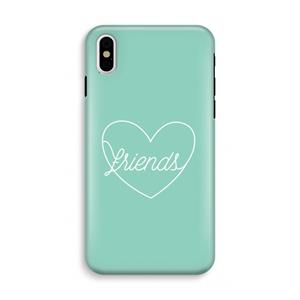 CaseCompany Friends heart pastel: iPhone XS Tough Case