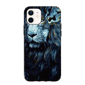 CaseCompany Darkness Lion: iPhone 12 mini Tough Case