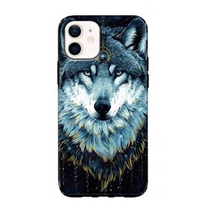 CaseCompany Darkness Wolf: iPhone 12 mini Tough Case