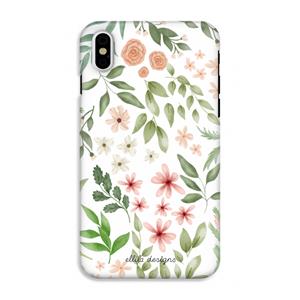 CaseCompany Botanical sweet flower heaven: iPhone XS Tough Case