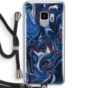 CaseCompany Mirrored Mirage: Samsung Galaxy S9 Transparant Hoesje met koord