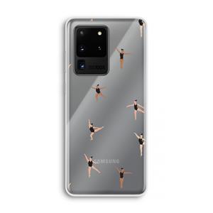 CaseCompany Dancing #1: Samsung Galaxy S20 Ultra Transparant Hoesje