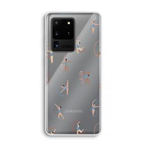 CaseCompany Dancing #3: Samsung Galaxy S20 Ultra Transparant Hoesje