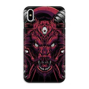 CaseCompany Hell Hound and Serpents: iPhone XS Tough Case