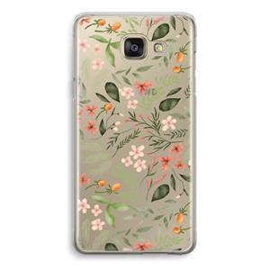 CaseCompany Sweet little flowers: Samsung Galaxy A5 (2016) Transparant Hoesje
