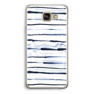 CaseCompany Ink Stripes: Samsung Galaxy A5 (2016) Transparant Hoesje