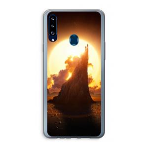 CaseCompany Children of the Sun: Samsung Galaxy A20s Transparant Hoesje