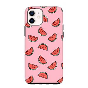 CaseCompany Watermeloen: iPhone 12 mini Tough Case