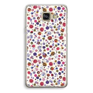 CaseCompany Planets Space: Samsung Galaxy A5 (2016) Transparant Hoesje