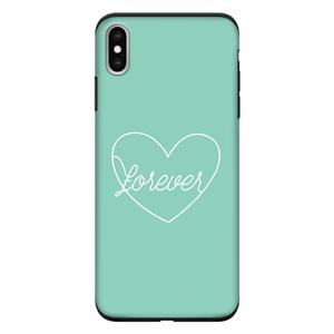 CaseCompany Forever heart pastel: iPhone XS Max Tough Case