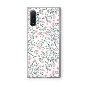 CaseCompany Sierlijke bloemen: Samsung Galaxy Note 10 Transparant Hoesje