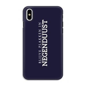 CaseCompany Blijve plakken in Negenduust: iPhone XS Tough Case