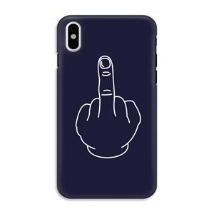 CaseCompany F**k U: iPhone XS Tough Case