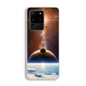 CaseCompany Omicron 2019: Samsung Galaxy S20 Ultra Transparant Hoesje