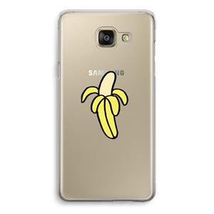 CaseCompany Banana: Samsung Galaxy A5 (2016) Transparant Hoesje