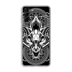 CaseCompany Oh Deer: Samsung Galaxy S21 Plus Transparant Hoesje