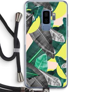 CaseCompany Fantasie jungle: Samsung Galaxy S9 Plus Transparant Hoesje met koord