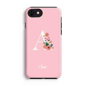 CaseCompany Pink Bouquet: iPhone 8 Tough Case