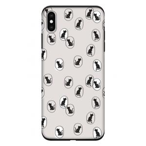 CaseCompany Miauw: iPhone XS Max Tough Case