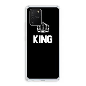 CaseCompany King zwart: Samsung Galaxy S10 Lite Transparant Hoesje
