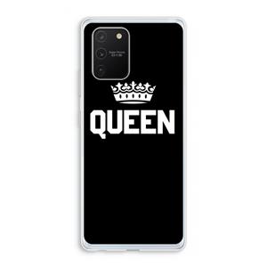 CaseCompany Queen zwart: Samsung Galaxy S10 Lite Transparant Hoesje