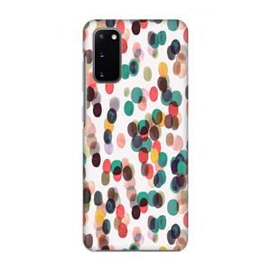 CaseCompany Tropical Dots: Volledig geprint Samsung Galaxy S20 Hoesje
