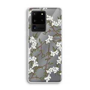 CaseCompany Blossoming spring: Samsung Galaxy S20 Ultra Transparant Hoesje