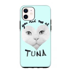 CaseCompany You had me at tuna: iPhone 12 mini Tough Case