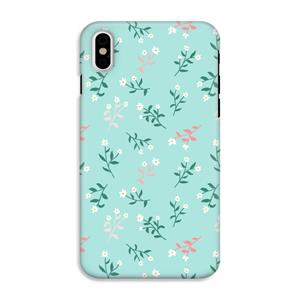 CaseCompany Small white flowers: iPhone XS Tough Case