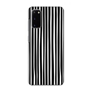 CaseCompany Stripes: Volledig geprint Samsung Galaxy S20 Hoesje