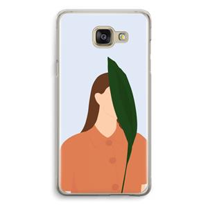 CaseCompany Leaf: Samsung Galaxy A5 (2016) Transparant Hoesje