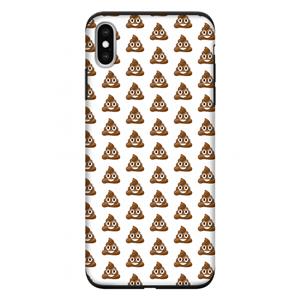 CaseCompany Poop emoji: iPhone XS Max Tough Case