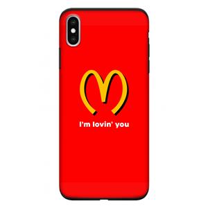 CaseCompany I'm lovin' you: iPhone XS Max Tough Case