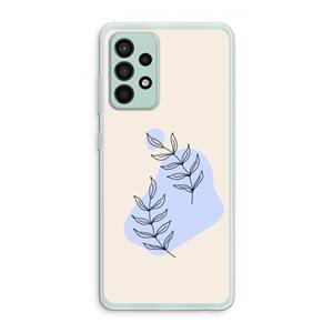 CaseCompany Leaf me if you can: Samsung Galaxy A52s 5G Transparant Hoesje
