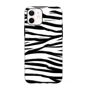 CaseCompany Zebra pattern: iPhone 12 mini Tough Case